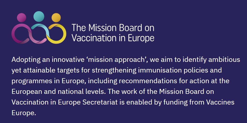 THE MISSION BOARD ON VACCINATION IN EUROPE